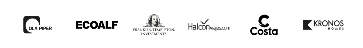 Logos de clientes de Smartgroup: Telecomunicaciones para empresas