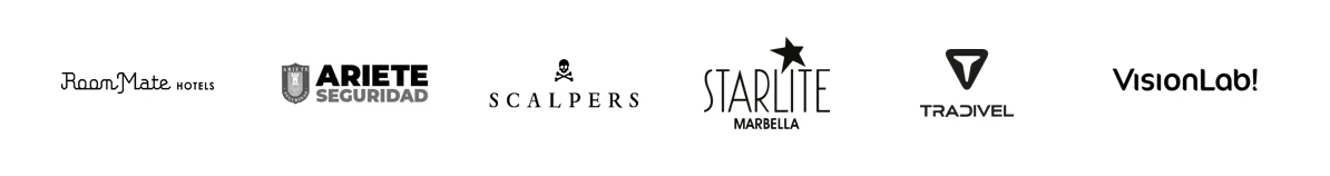 Logos de clientes de Smartgroup: Telecomunicaciones para empresas